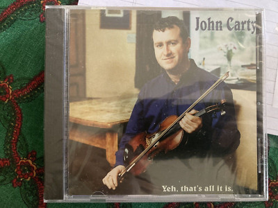 JOHN CARTY CD YEH, THAT'S ALL IT IS NEW - Shanachie CD Brand New Factory Sealed
