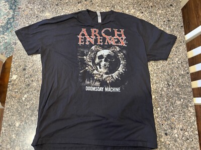 Arch Enemy Doomsday Machine Shirt Black Size XXL
