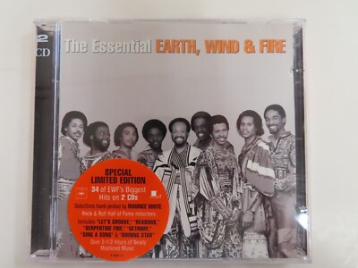 THE ESSENTIAL EARTH WIND & FIRE - EARTH WIND & FIRE CD JUL-2002 2 DISCS COLUMBIA