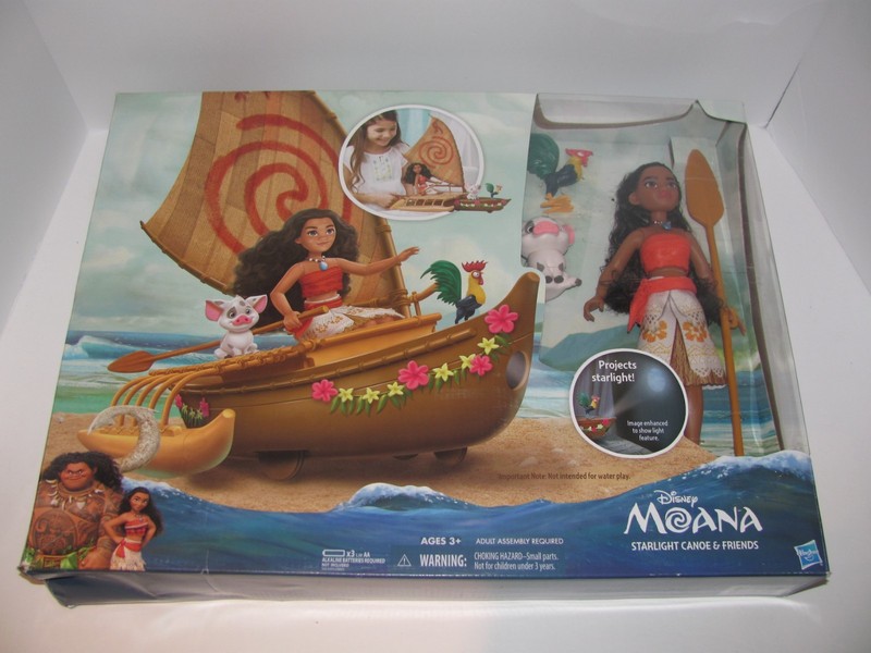 disney moana starlight canoe and friends