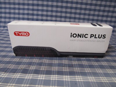 TYMO Ionic Plus Hair Straightening Brush (Open Box) FAST FREE SHIPPING.