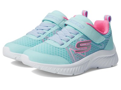 

Обувь для девочек SKECHERS KIDS Microspec Plus - Swirl Sweet (Little Kid/Big Kid)
