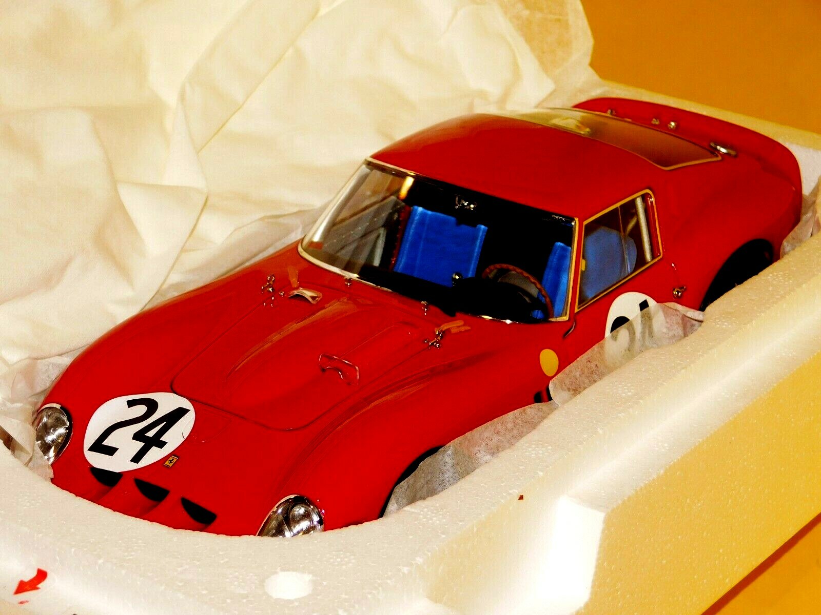 ミニカー GTO #18 Winner 24h Daytona 1963 1:43 Kyosho 1:18 Ferrari 250 GTO #18 Winner 3h Daytona 1963