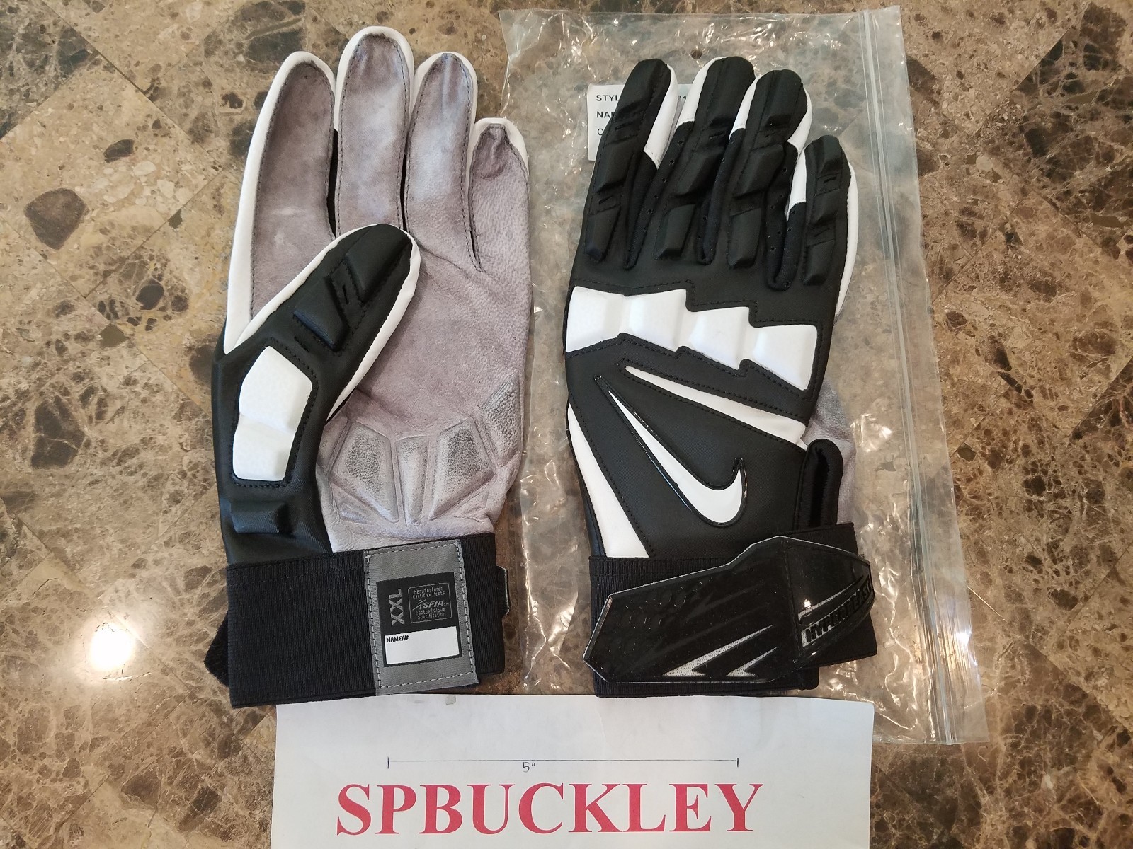 NIKE HYPERBEAST 2.0 ADULT PADDED LINEMEN FOOTBALL GLOVES, PGF311-011, NWT |  eBay