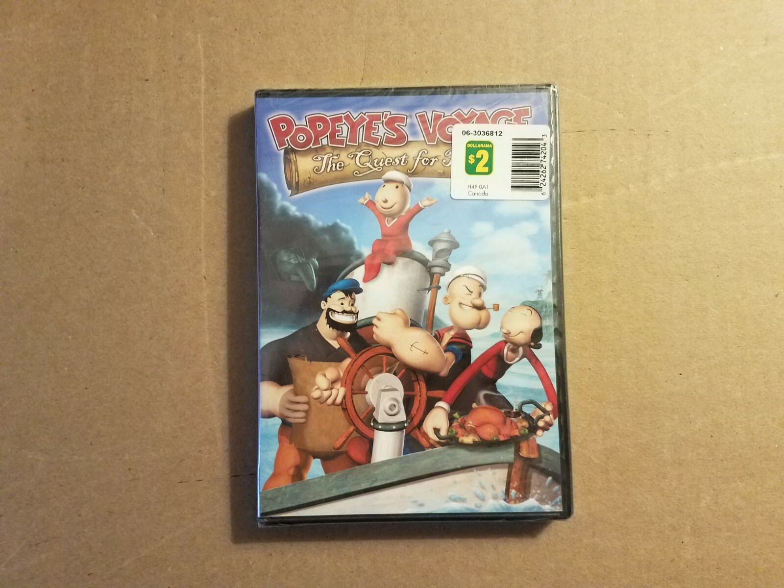 Popeyes Voyage - The Quest for Pappy (DVD, 2004, Canadian