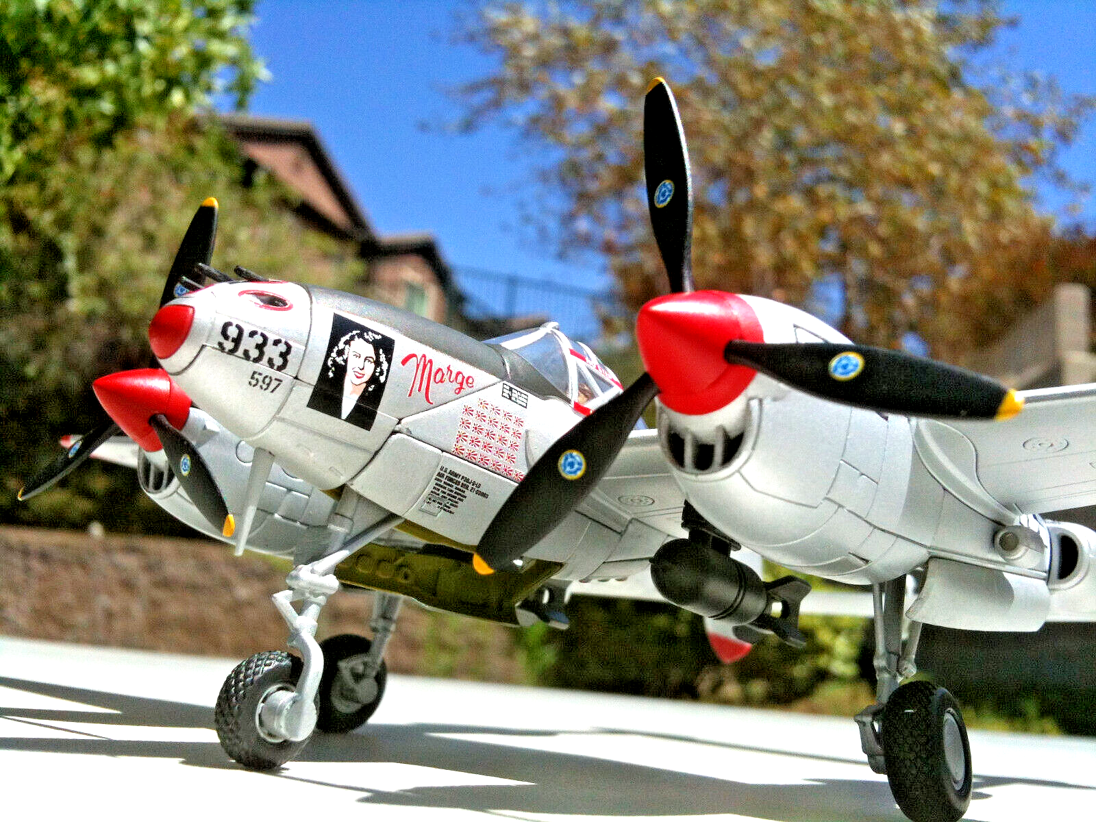 Corgi P-38J Lightning USAAF 49th FG, Marge, Richard Bong