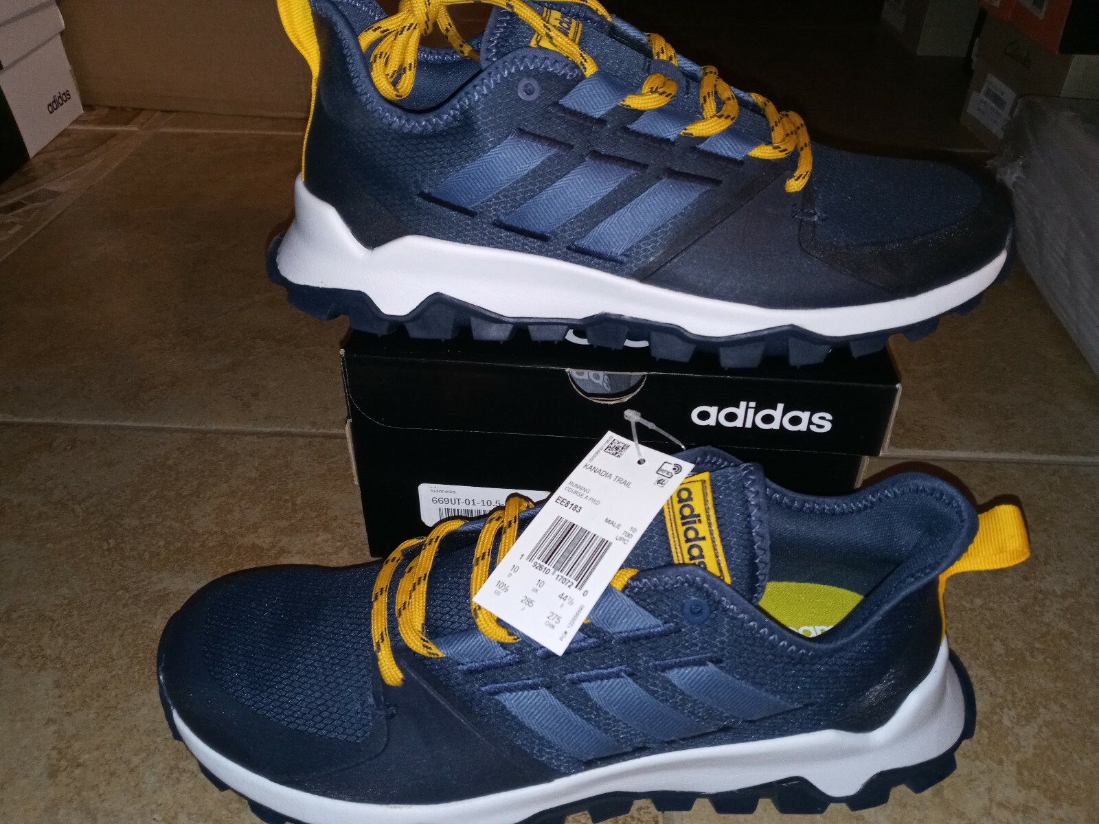 Adidas Kanadia Trail Running Shoes size 