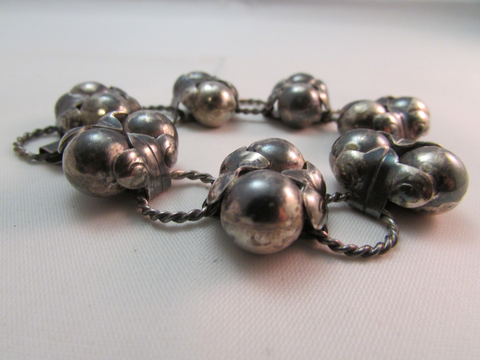 1920's-1940's Vintage MEXICO Sterling Silver Modernist 7 1/2