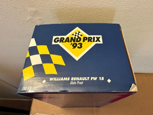 PAULS MODEL ART 1/18 SCALE FORMULA 1 F1 DAMON HILL WILLIAMS FW 15 RENAULT