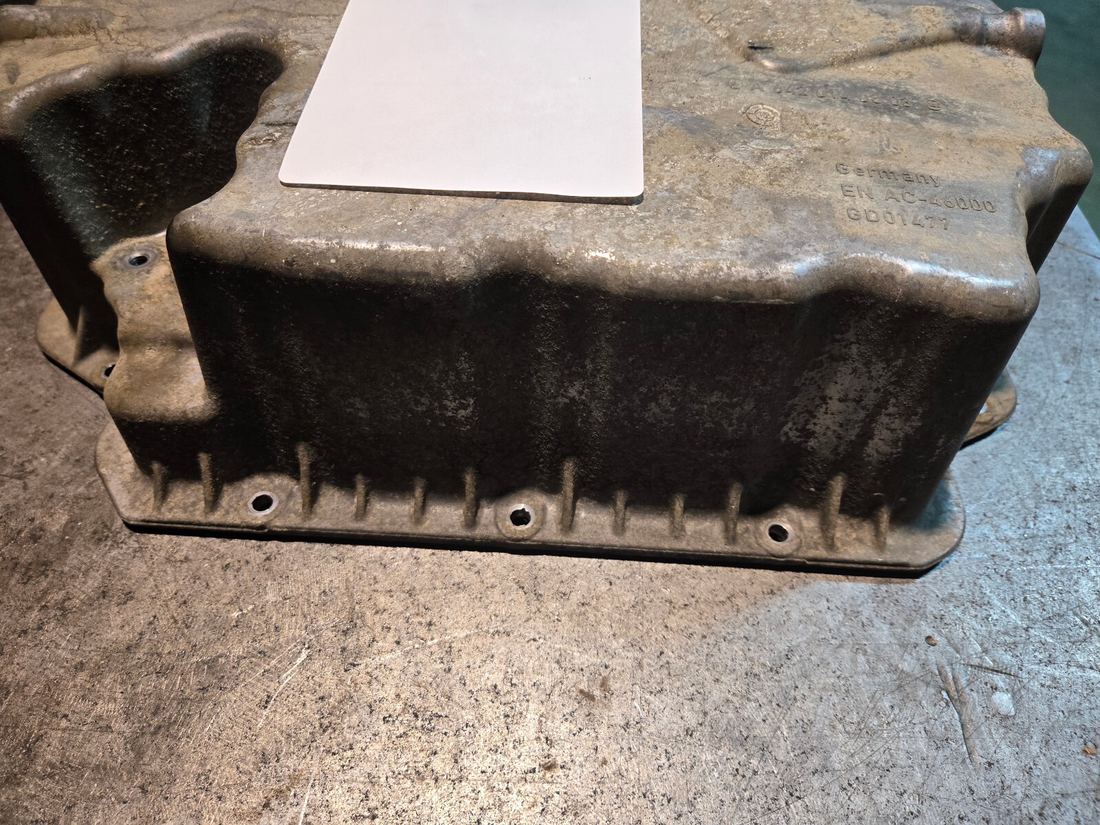 A6420140803  2007-18 Mercedes-Benz Sprinter 2500 3.0 M642 Lower Engine Oil Pan - Picture 6 of 9