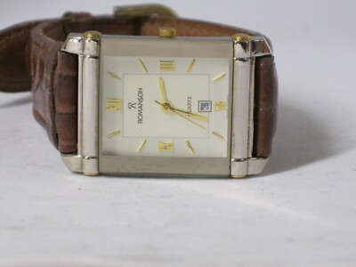 Romanson NL8119M Men's 23K Gold Plated 