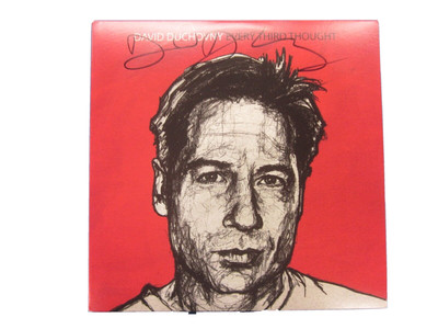 DAVID DUCHOVNY Every Third Thought **AUTOGRAPHED** Pledge Music 2 LP VERY RARE