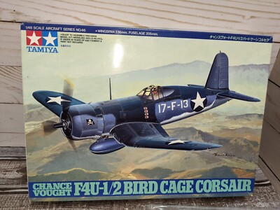 Maquette Tamiya Chance Vought F4U-1/2 Bird Cage Corsair 1/48 - Neuf