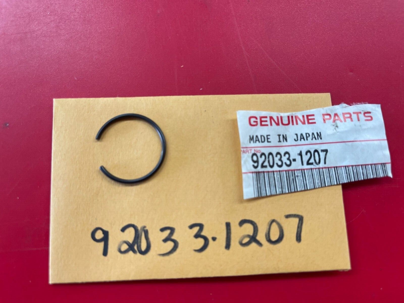 NOS KAWASAKI 92033-1207 RING-SNAP (ACTIVE #) | eBay