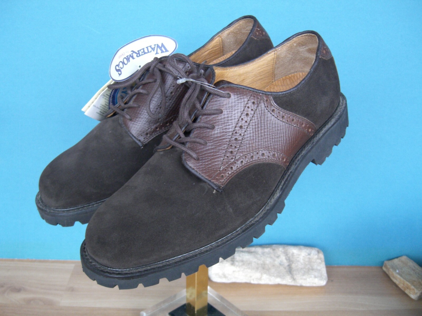 その他 TEN SADDLE SUEDE S BROWN Dexter waterproof Brown suede with leather Saddle shoes sz