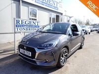 2018 DS DS 3 1.2 PureTech Black Lezard Hatchback 3dr Petrol Manual Euro 6 (s/s)