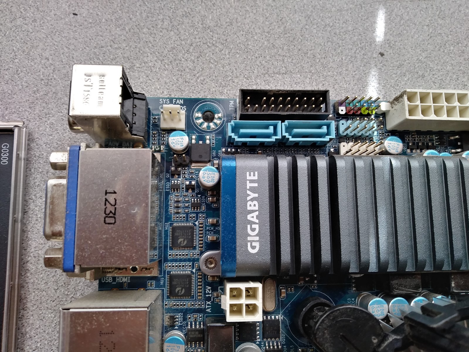 Gigabyte GA-H61N-USB3 1155 Motherboard Mini-ITX w/ HDMI & Intel Pentium G630 cpu