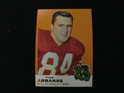 1969 Topps #89 Fred Arbanas Chiefs EX-MT - 1001