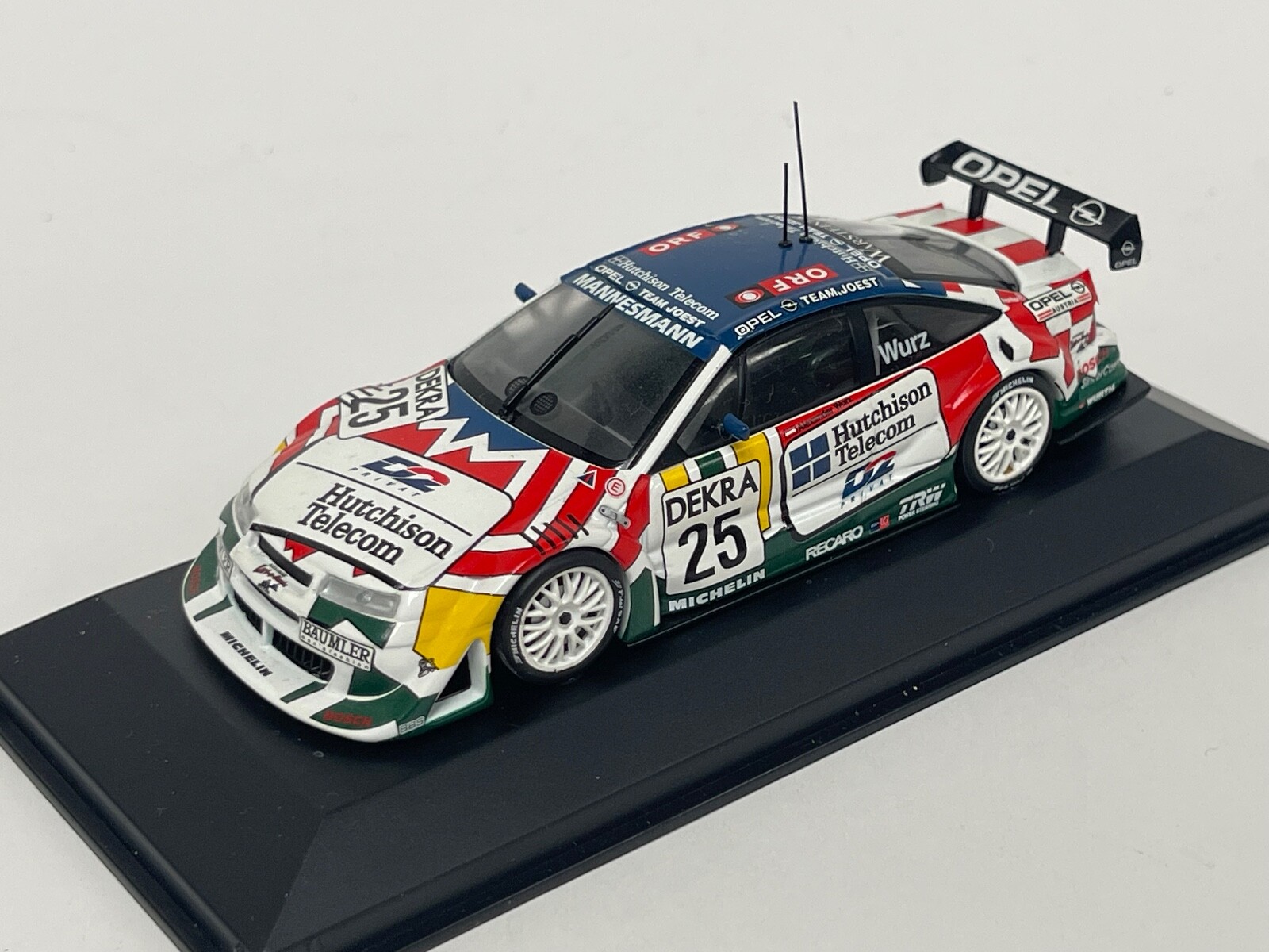 1/43 Minichamps Opel Calibra V6 1996 DTM team Joest A.Wurz