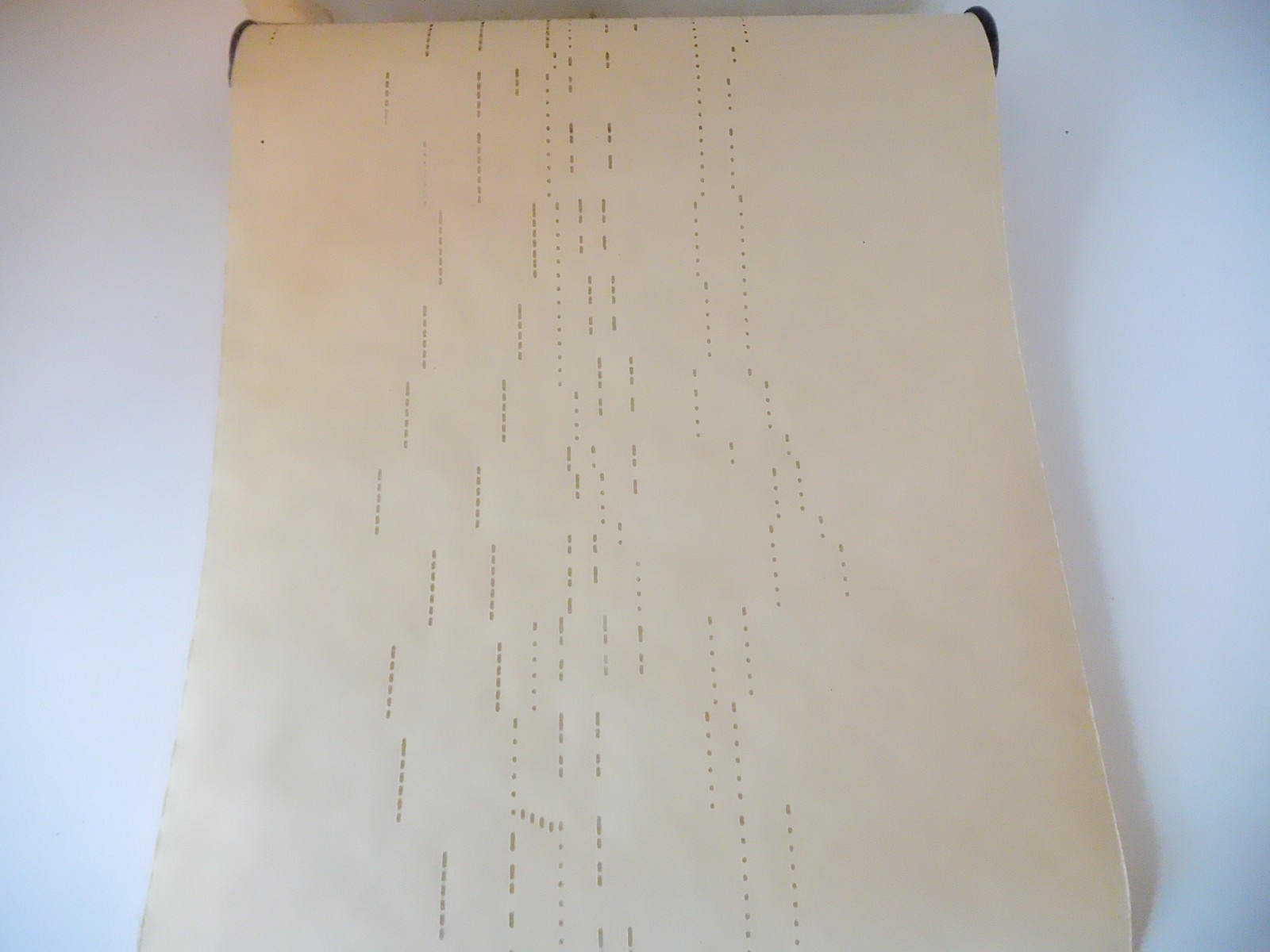 MILITARY WALTZ - IMPERIAL Player Piano Roll 511700 - R MARGIN HAS MINOR REPAIR