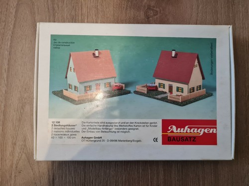 12108 Auhagen - 2 Siedlungshäuser- HO Bausatz - NEUWARE
