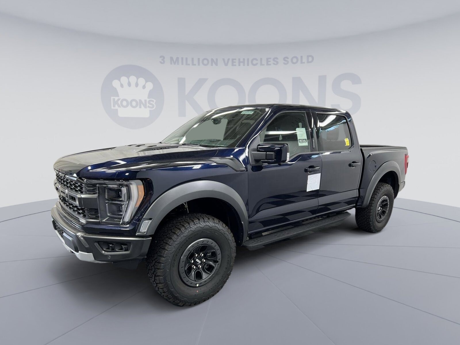 2022 F150 Raptor Antimatter Blue, Wheels, Moonroof, Carbon Ip