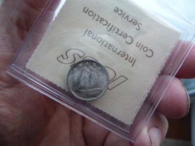 1942 ICCS -  Ten Cents MS65  ***OLD CERT***