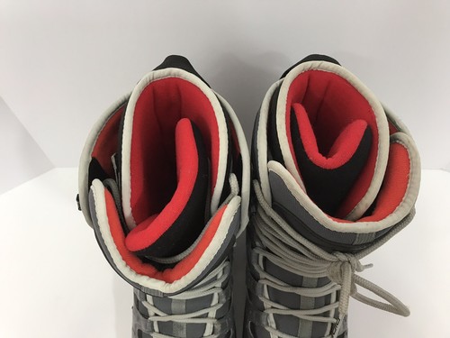 Distressed Ride Snowboard Boots Men's Size 11 Grey