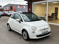 2010 Fiat 500 1.2 Pop 2dr ++ 35 TAX / ULEZ / BLUETOOTH AUDIO ++ CONVERTIBLE Petr