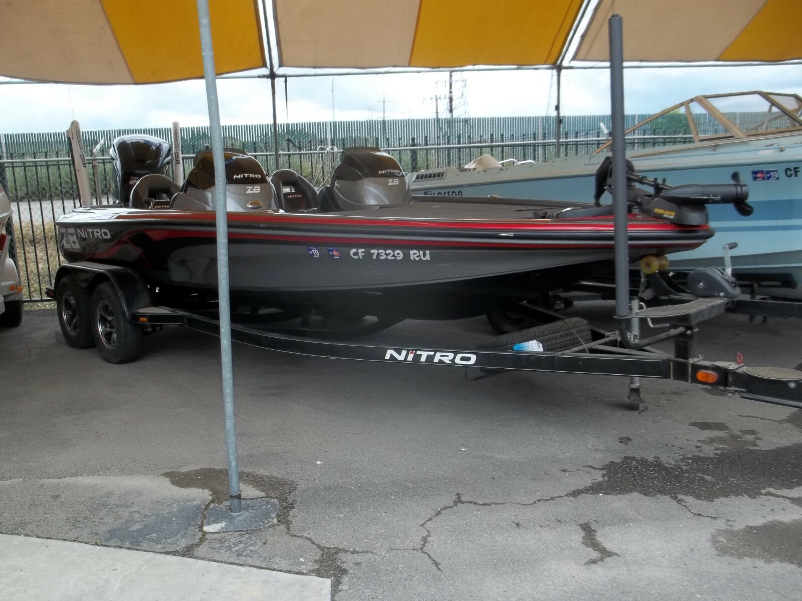 2015 Nitro Z8 bass boat