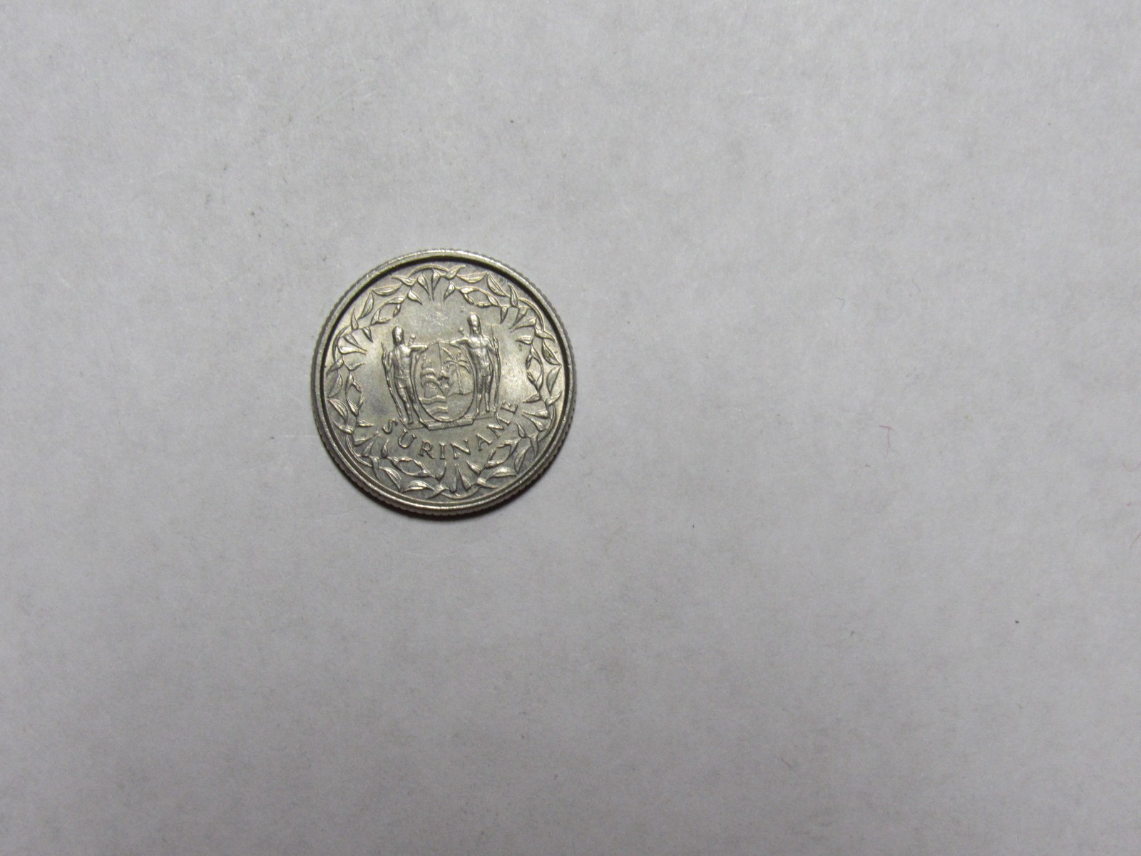Old Suriname Coin - 1976 10 Cents - Circulated