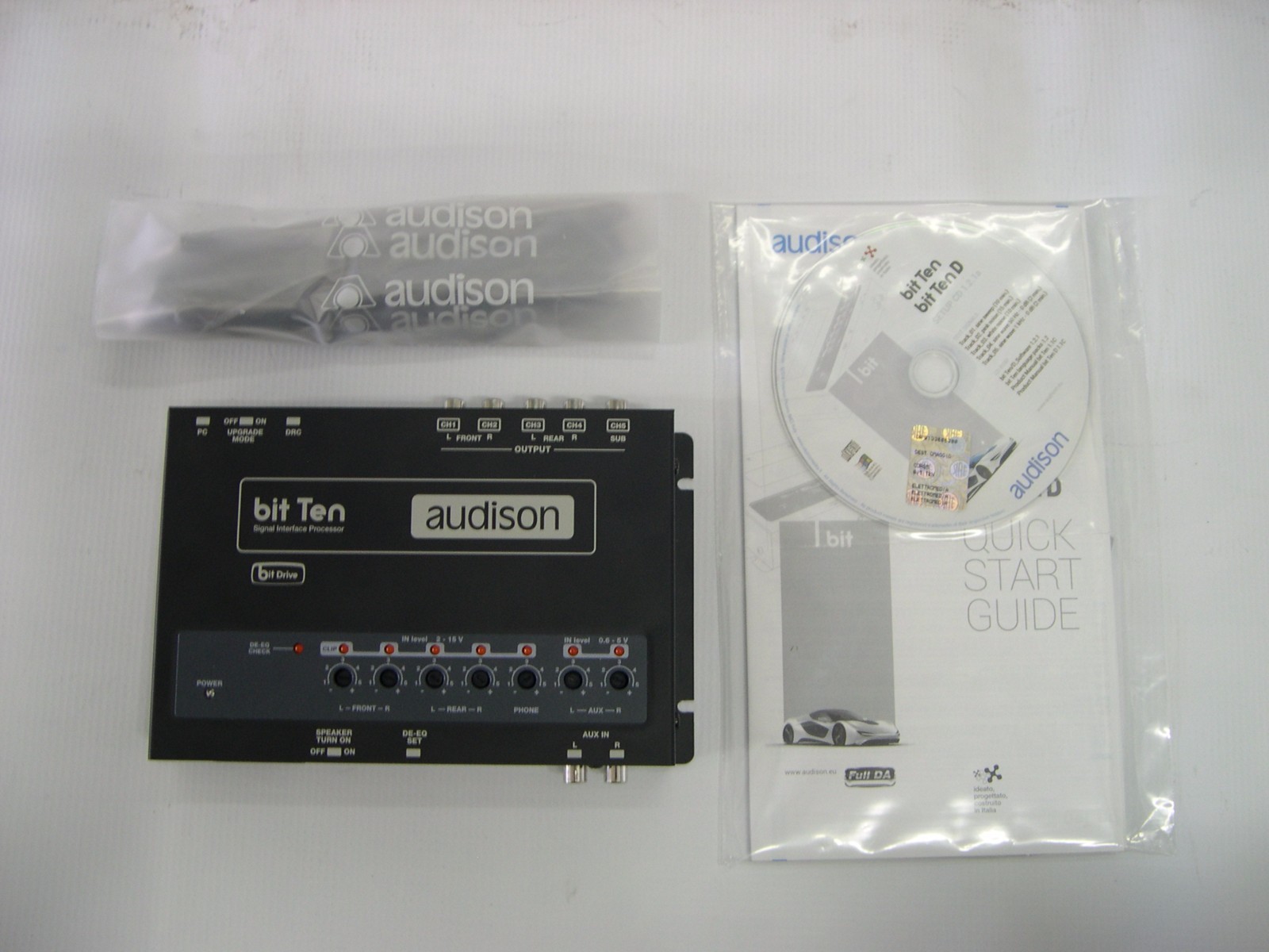 AUDISON BIT TEN MULTI FUNCTION DIGITAL SIGNAL INTERFACE PROCESSOR CAR AUDIO NEW