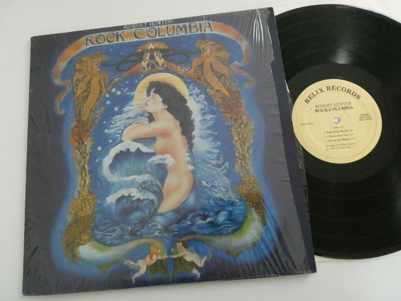 Robert Hunter Grateful Dead - Rock Columbia Lp Relix Orig Us Press 1986 Us Psych