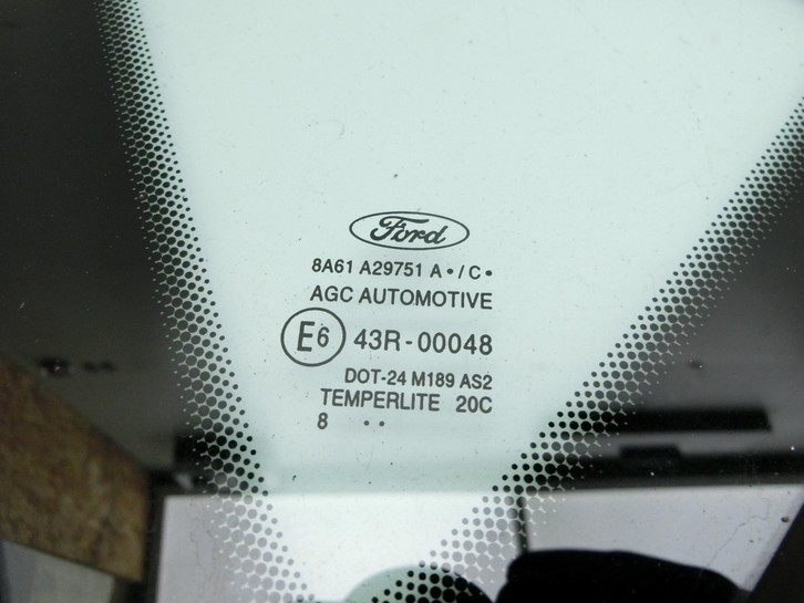 Ford Fiesta JA8 VII 08-12 5T LH Dreieck Seitenscheibe Links Hinten Orig. getönt Ford Fiesta JA8 VII 08-12... Bild 2
