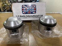 Triumph 650 9:1 Pistons 70-9488 TR6 6T T120 T110 S Triumph 650 9:1 Pistons STD 