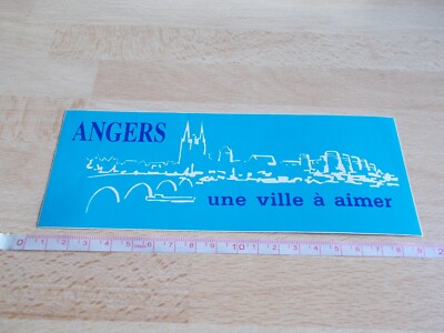 Autocollant ANGERS - UNE VILLE A AIMER