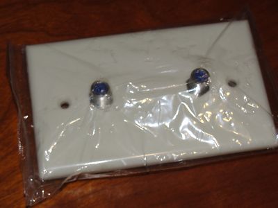 Direct TV Wall Plate Dual