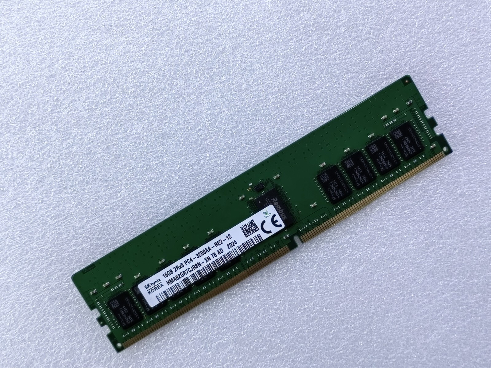 SK Hynix 16GB DDR4 3200 Server RDIMM RAM 2Rx8 PC4-25600 SK Hynix 16GB DDR4 3200 Server RDIMM RAM 2Rx8 PC4-25600
