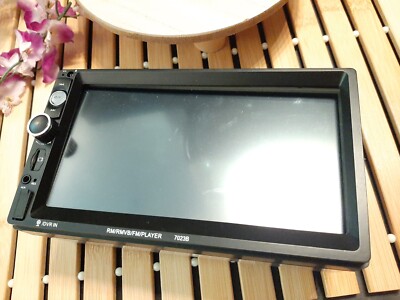 Podofo 7'' 2  DIN CAR RADIO RM/RMVB/FM/PLAYER 7023B
