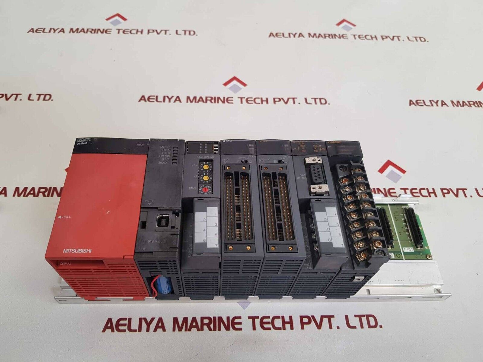 Mitsubishi Melsec Q61P-A2,Q06HCPU,QX42,QY42P,QJ71C24,Q68DAV Module Unit Mitsubishi Melsec Q61P-A2,Q06HCPU,QX42,QY42P,QJ71C24,Q68DAV Module Unit
