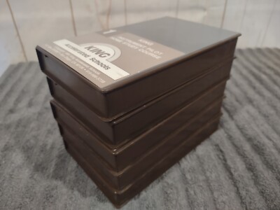 Vintage 1986 Lot 5 King Videos VHS Tapes Instrument Fly Pilot Home Study Course