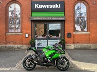 2017 Kawasaki Z1000sx sports touring motorcycle in Green