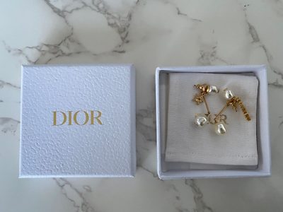 New Authentic Dior J Adior Earring Earrings Ear Ring Accessory Fashion Jewellery