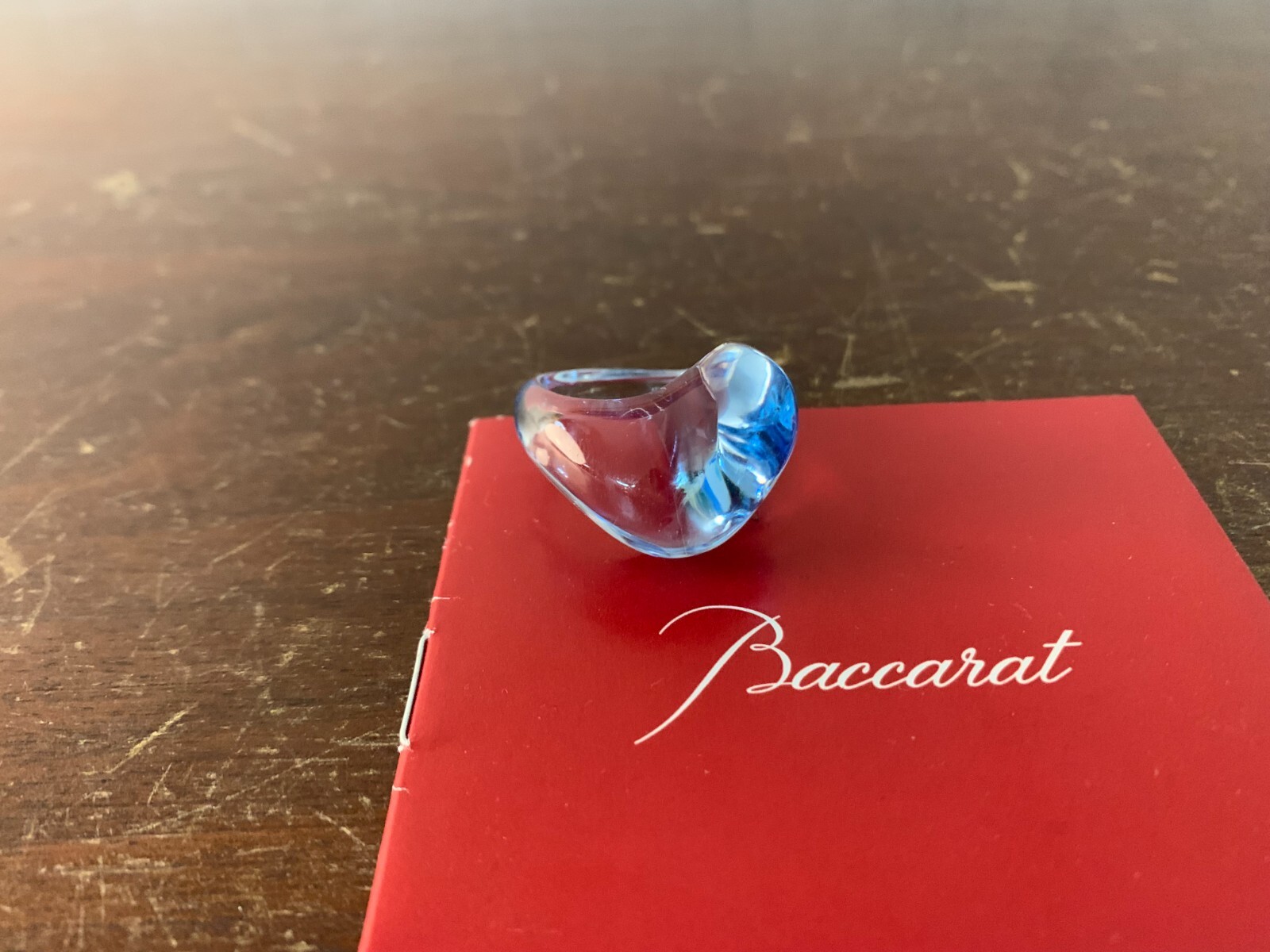 Baccarat バカラ クリスタルリング リング 指輪 10.5号 18金 K18