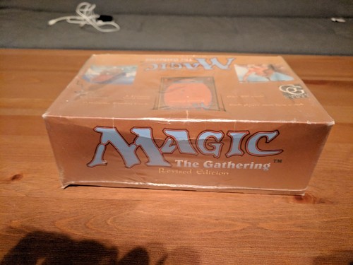 MTG Magic The Gathering Revised Factory Sealed Booster Box See Photos!!