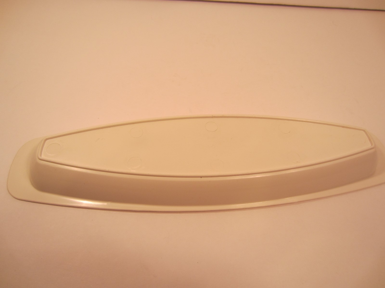 Genuine George Foreman Grill White Drip Tray Grease Pan Plastic Part 12.5
