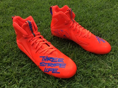 three stripe life football cleats