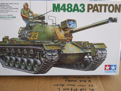 135 Tamiya M48A3 Patton  Medium Tank Mint Unopened