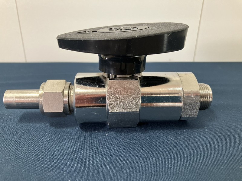 2-way ball valve 1/2" Gyrolok 316 5000 psi | HOKE 7223G8Y 