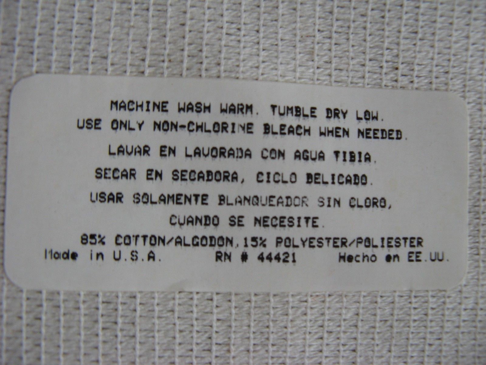 8 NEW Large EYELET Ivory NOTTINGHAM LACE NAPKINS Made in the USA